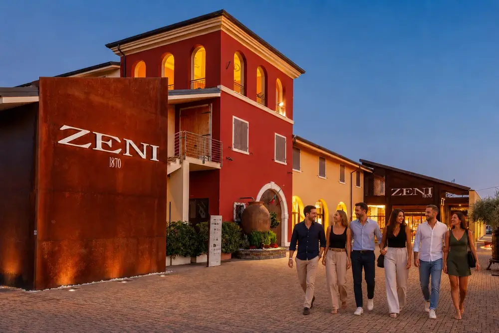 Zeni wine museum and tasting stop in Bardolino near Lake Garda